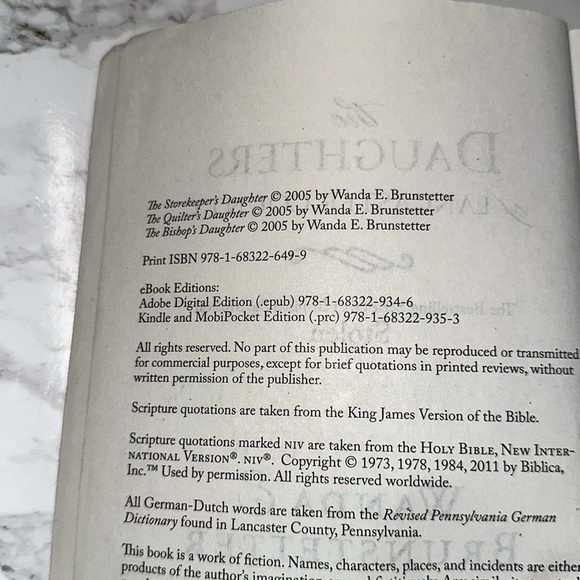 The Daughters of Lancaster County Book - Picture 5 of 7